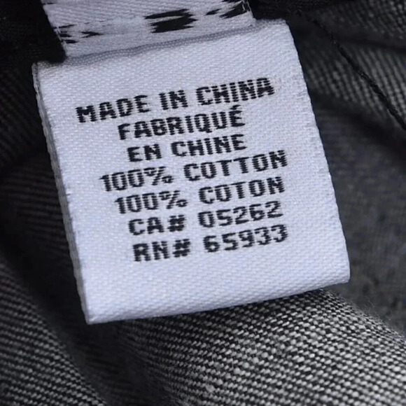 Vintage 90's Point Zero Nicole Benisti Wide Leg Jeans Gray NWT Size 15/16 - Picture 10 of 13